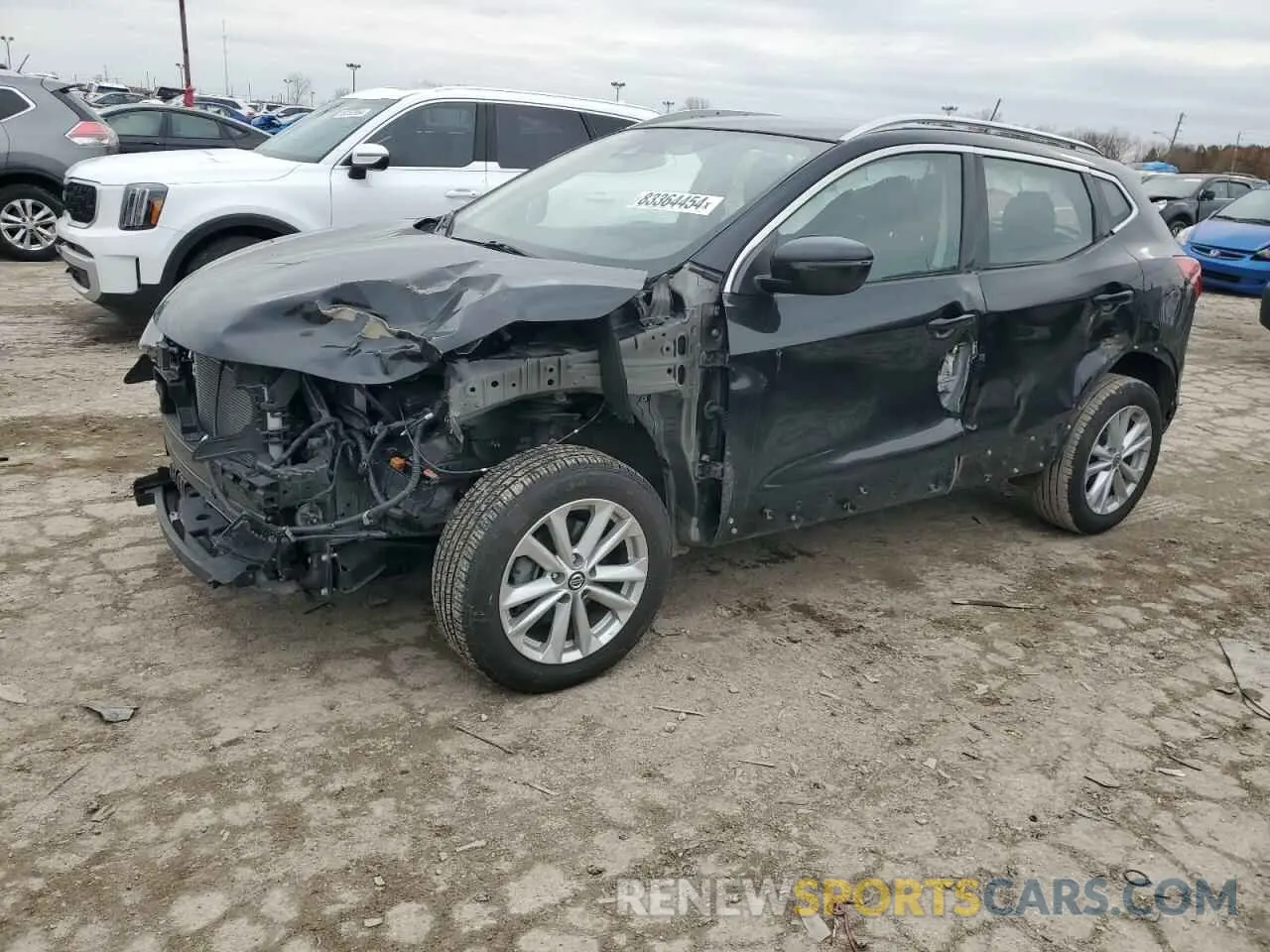 1 Photograph of a damaged car JN1BJ1CP2KW240416 NISSAN ROGUE 2019