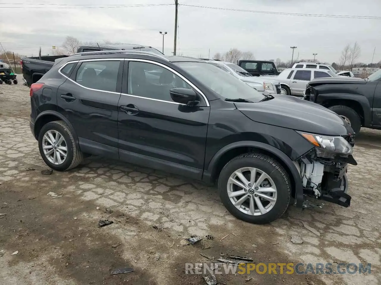 4 Photograph of a damaged car JN1BJ1CP2KW240416 NISSAN ROGUE 2019