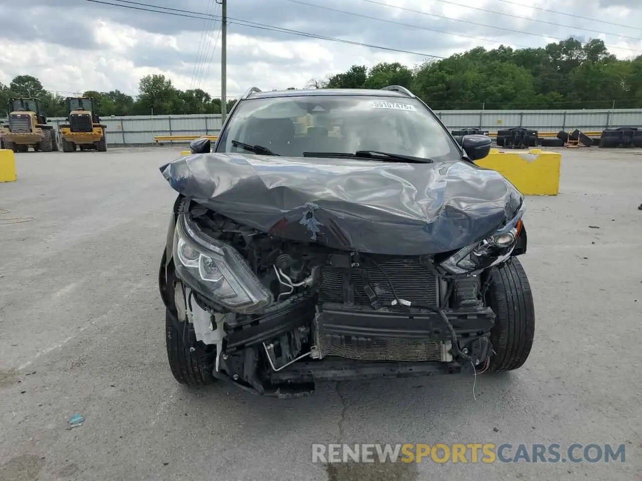5 Photograph of a damaged car JN1BJ1CP2KW523740 NISSAN ROGUE 2019