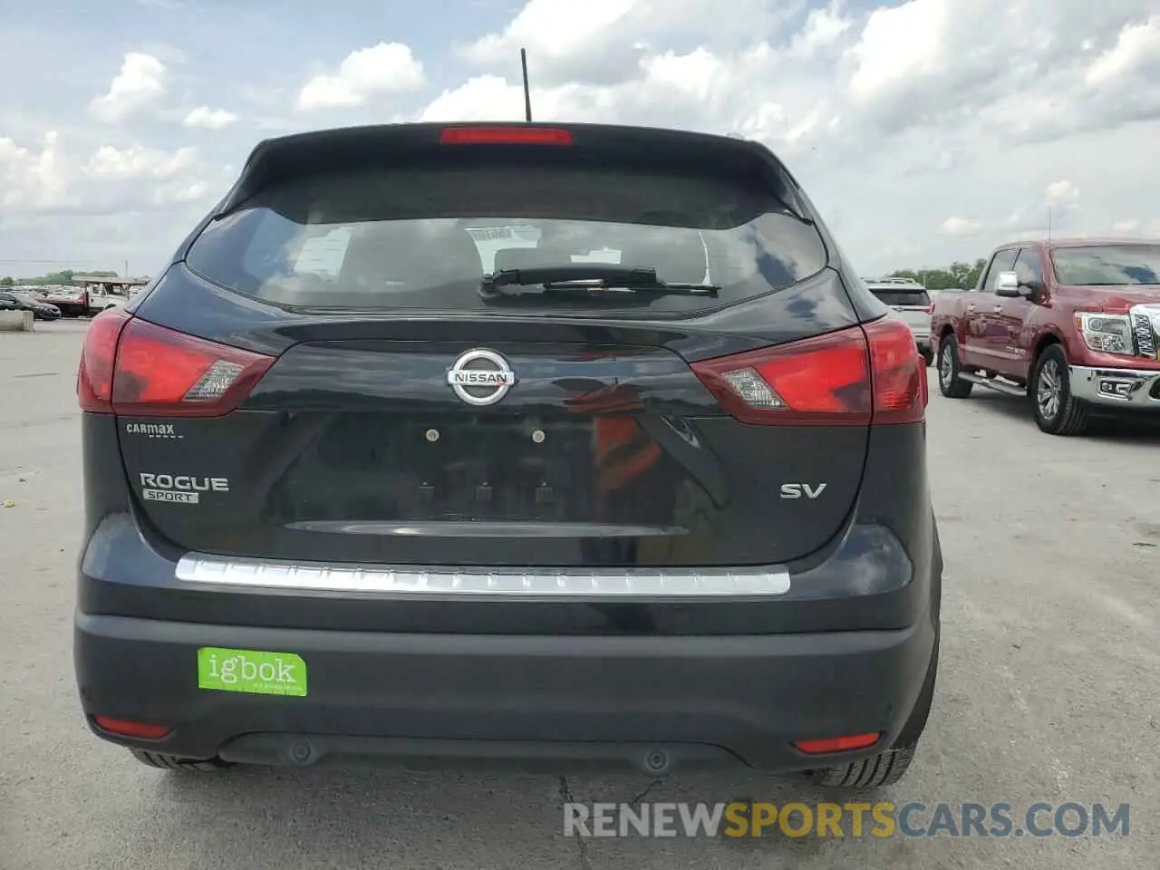 6 Photograph of a damaged car JN1BJ1CP2KW523740 NISSAN ROGUE 2019