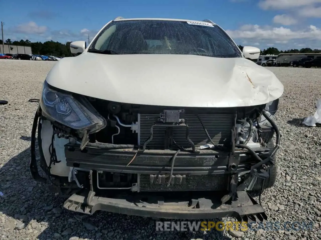 5 Photograph of a damaged car JN1BJ1CP2KW524273 NISSAN ROGUE 2019