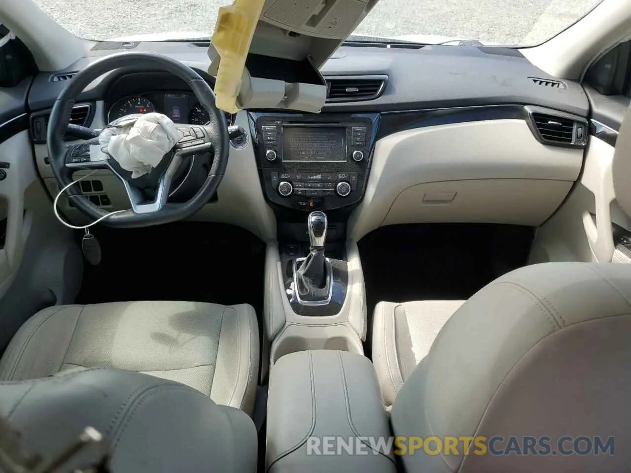 8 Photograph of a damaged car JN1BJ1CP2KW524273 NISSAN ROGUE 2019