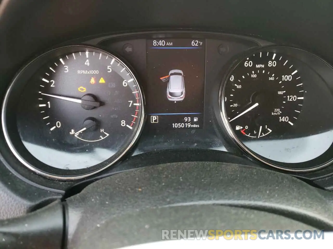 9 Photograph of a damaged car JN1BJ1CP3KW219140 NISSAN ROGUE 2019