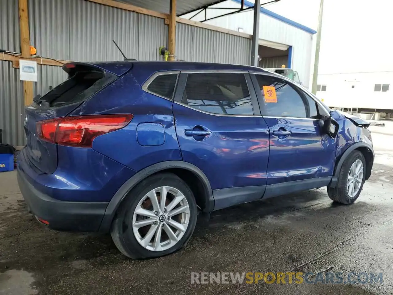 3 Photograph of a damaged car JN1BJ1CP3KW223284 NISSAN ROGUE 2019