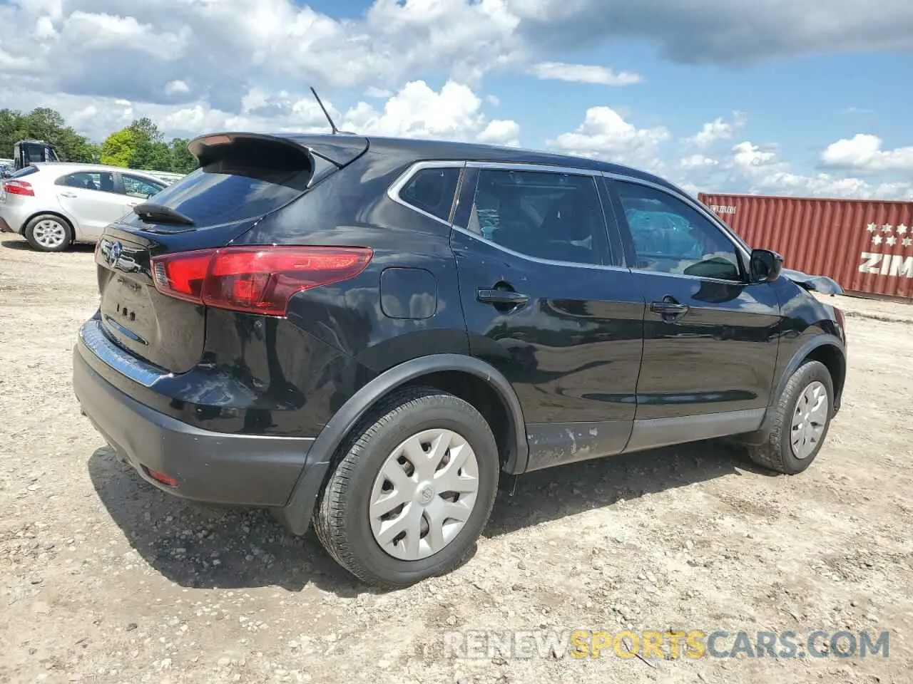 3 Photograph of a damaged car JN1BJ1CP3KW243681 NISSAN ROGUE 2019