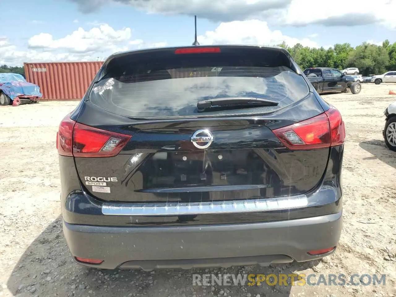 6 Photograph of a damaged car JN1BJ1CP3KW243681 NISSAN ROGUE 2019