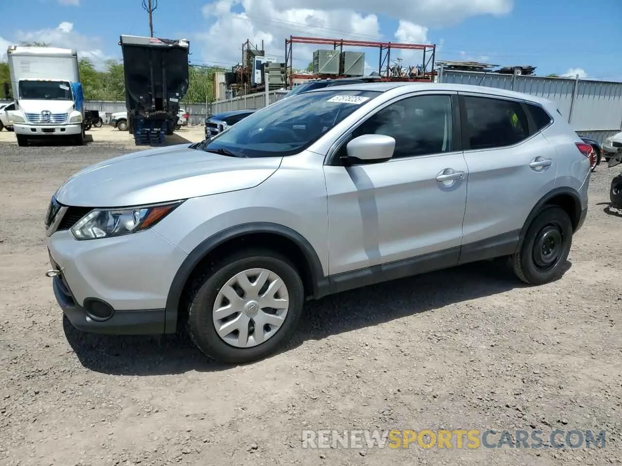 1 Photograph of a damaged car JN1BJ1CP4KW211483 NISSAN ROGUE 2019