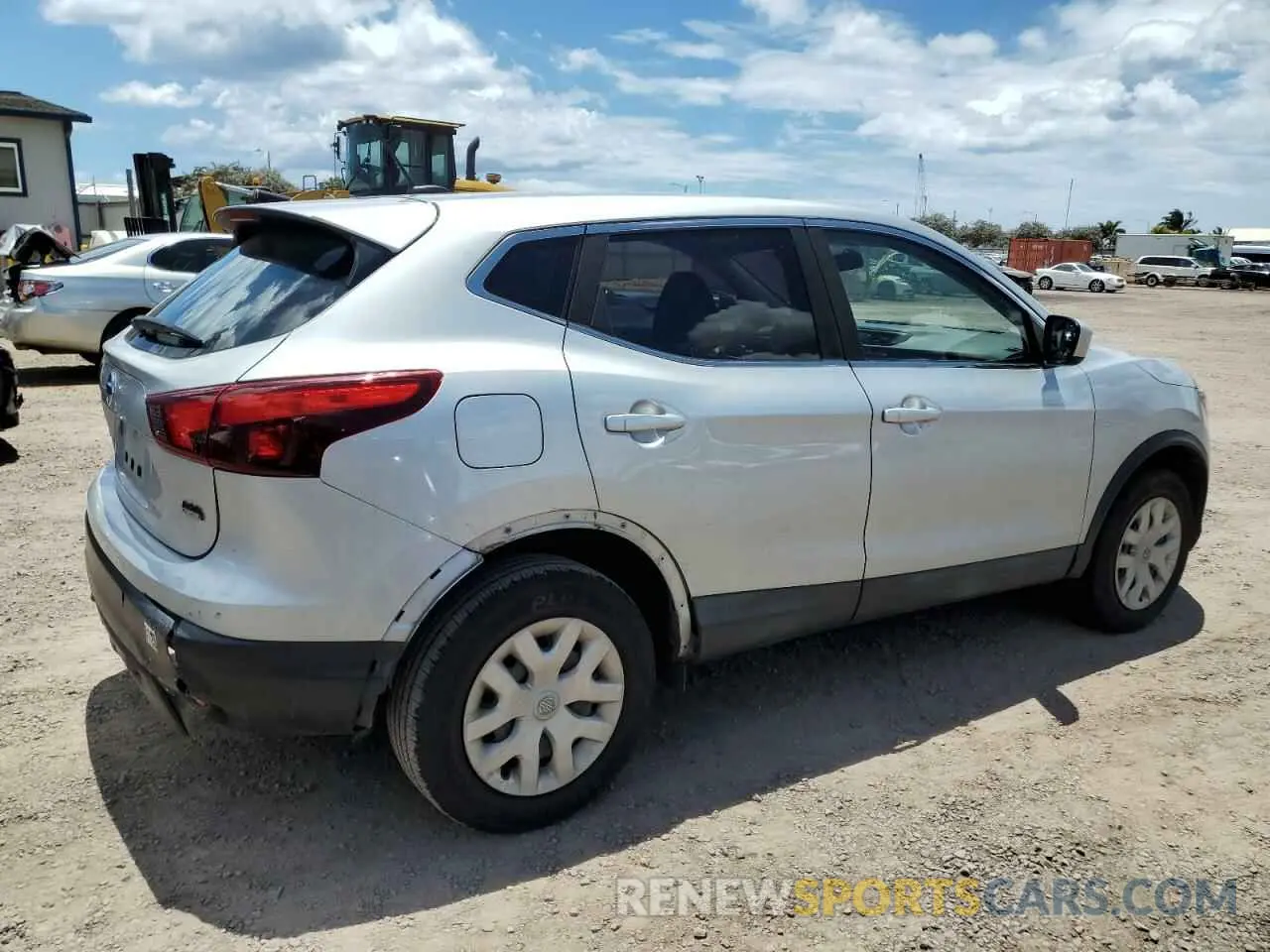 3 Photograph of a damaged car JN1BJ1CP4KW211483 NISSAN ROGUE 2019