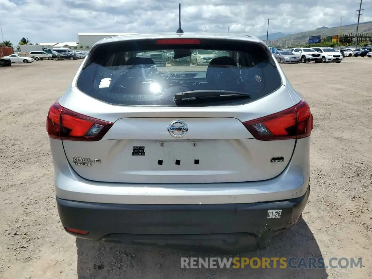 6 Photograph of a damaged car JN1BJ1CP4KW211483 NISSAN ROGUE 2019