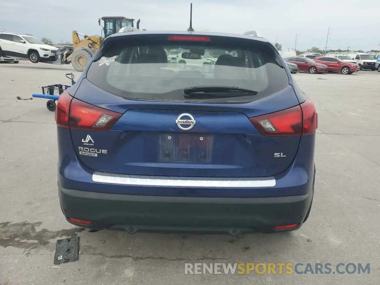 6 Photograph of a damaged car JN1BJ1CP4KW223505 NISSAN ROGUE 2019