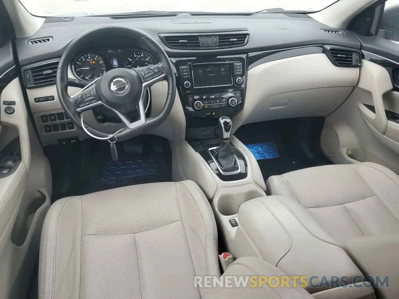 8 Photograph of a damaged car JN1BJ1CP4KW223505 NISSAN ROGUE 2019