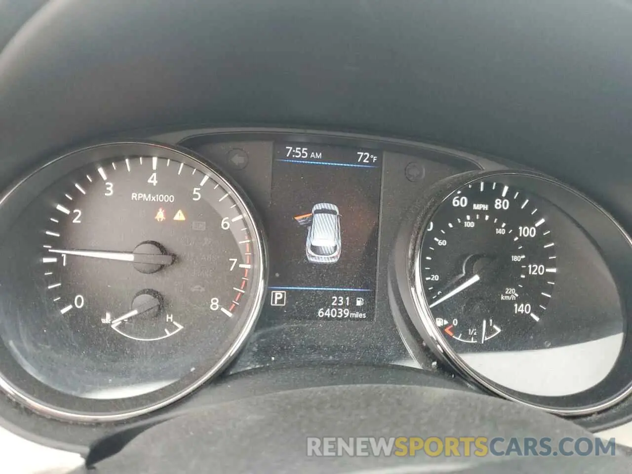 9 Photograph of a damaged car JN1BJ1CP4KW223505 NISSAN ROGUE 2019