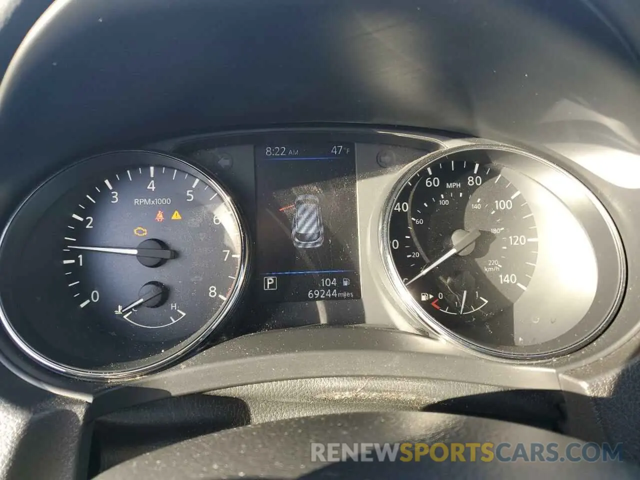 9 Photograph of a damaged car JN1BJ1CP4KW232561 NISSAN ROGUE 2019