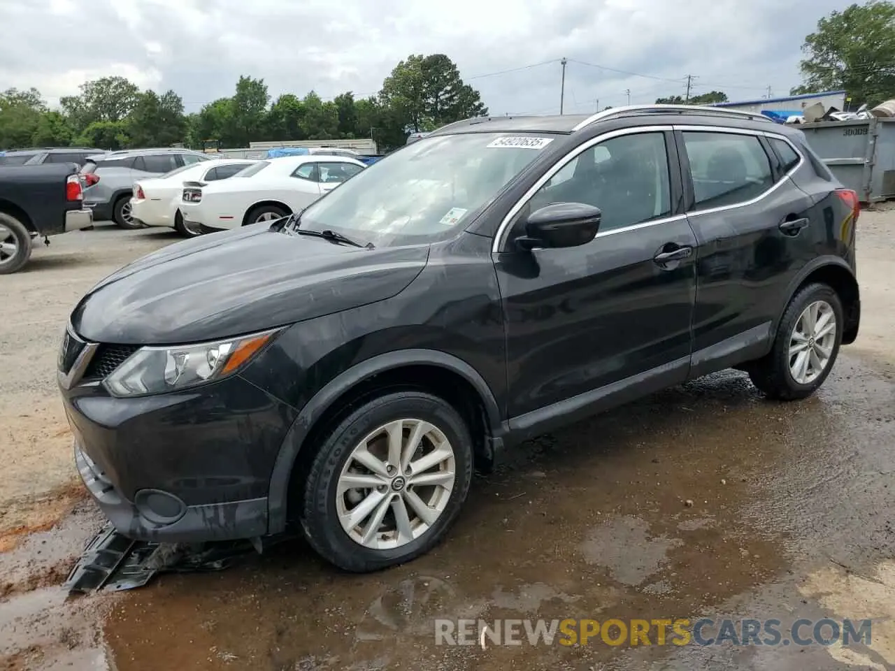 1 Photograph of a damaged car JN1BJ1CP4KW238005 NISSAN ROGUE 2019