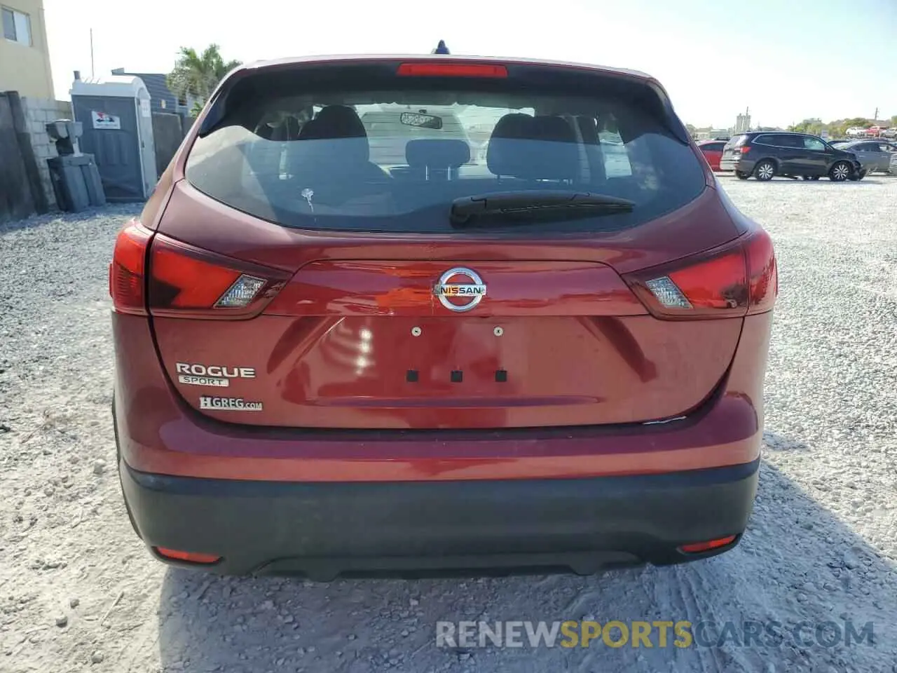 6 Photograph of a damaged car JN1BJ1CP4KW239591 NISSAN ROGUE 2019