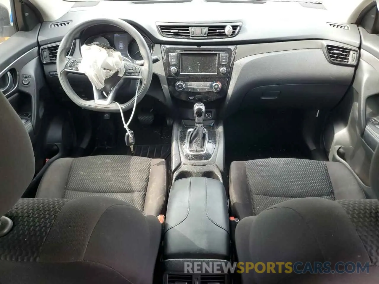 8 Photograph of a damaged car JN1BJ1CP5KW220435 NISSAN ROGUE 2019