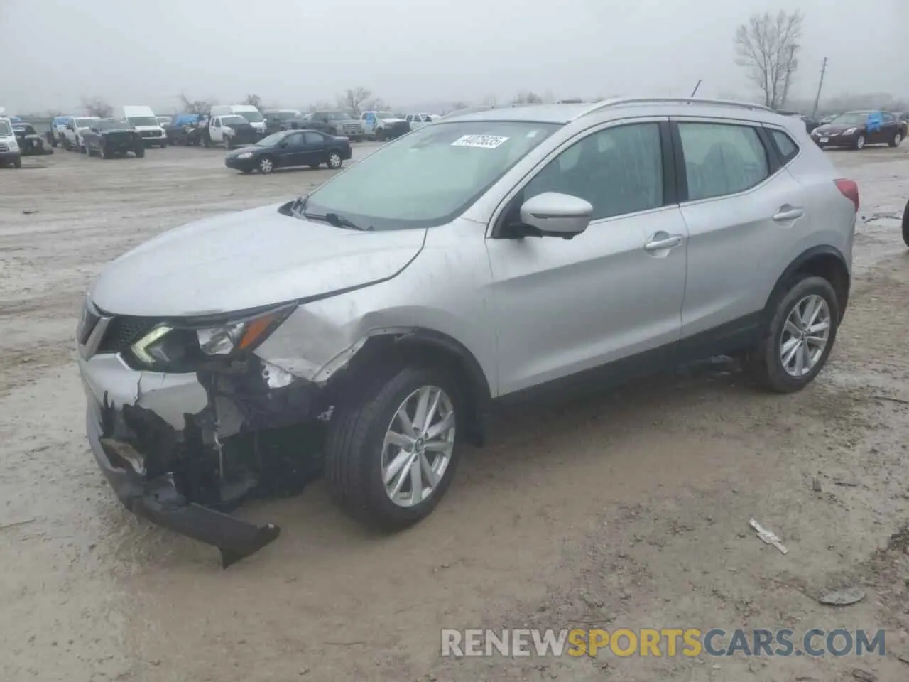 1 Photograph of a damaged car JN1BJ1CP5KW241625 NISSAN ROGUE 2019