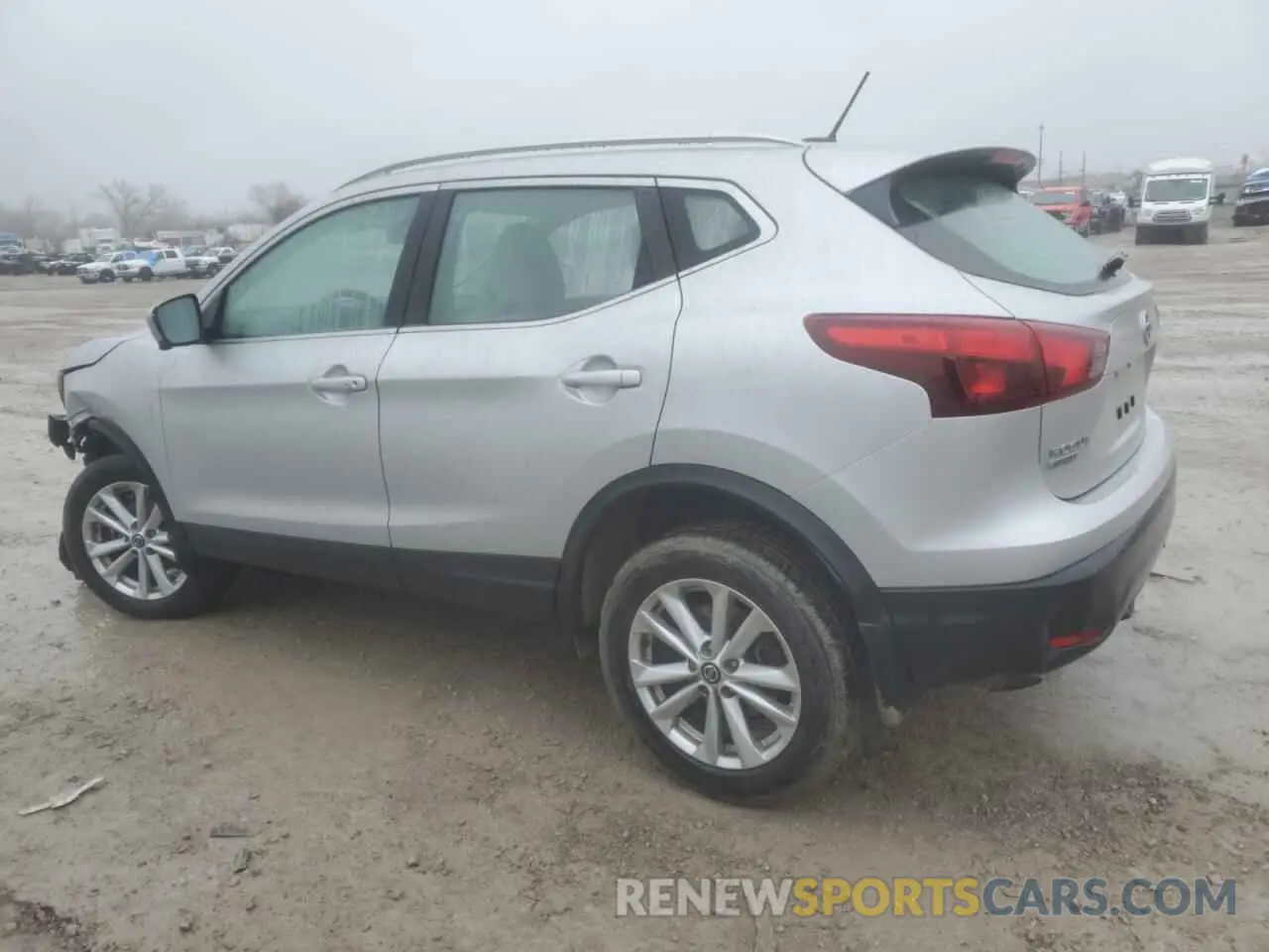 2 Photograph of a damaged car JN1BJ1CP5KW241625 NISSAN ROGUE 2019