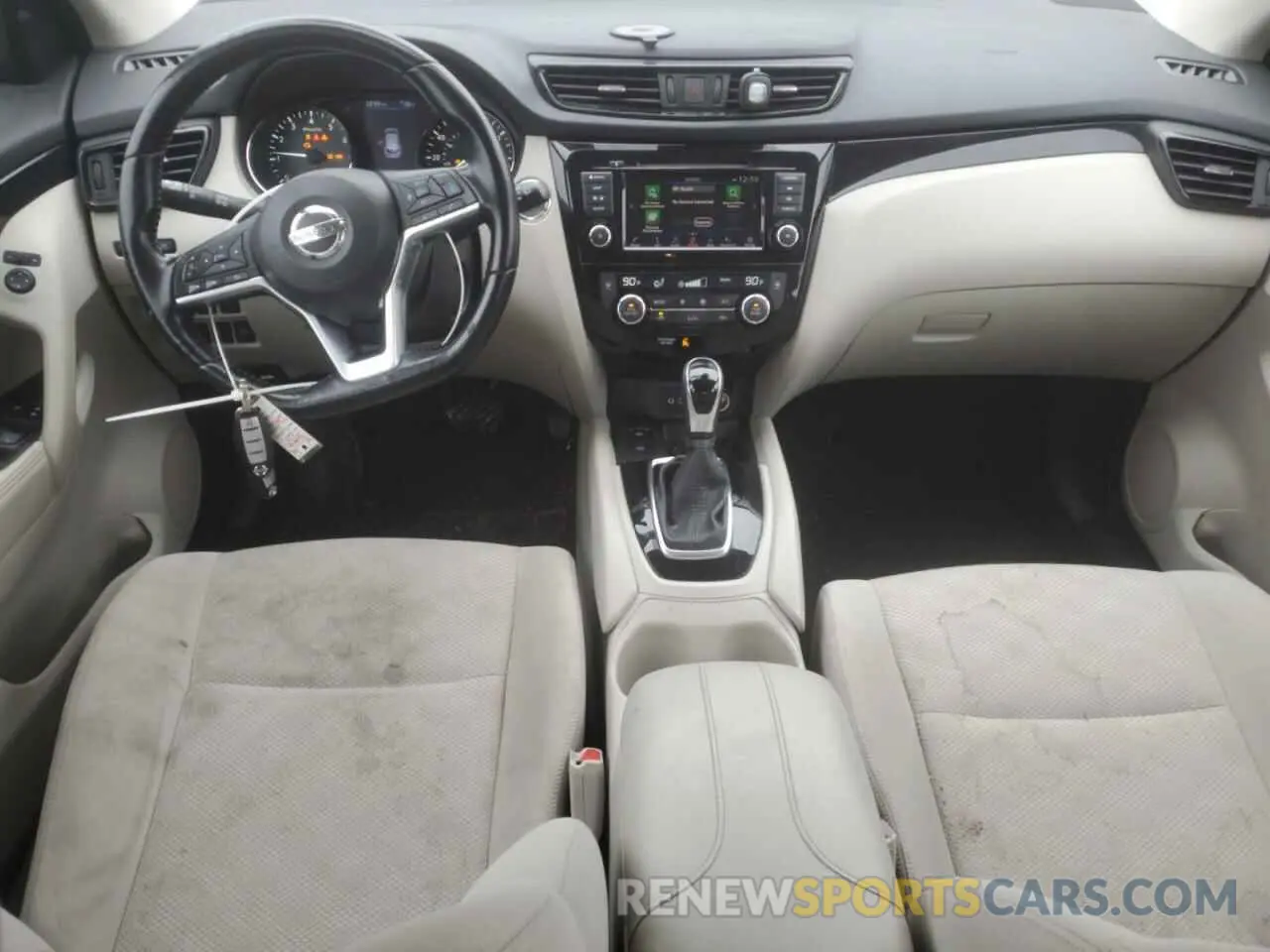 8 Photograph of a damaged car JN1BJ1CP5KW241625 NISSAN ROGUE 2019
