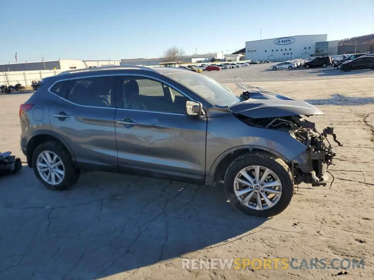 4 Photograph of a damaged car JN1BJ1CP6KW213221 NISSAN ROGUE 2019