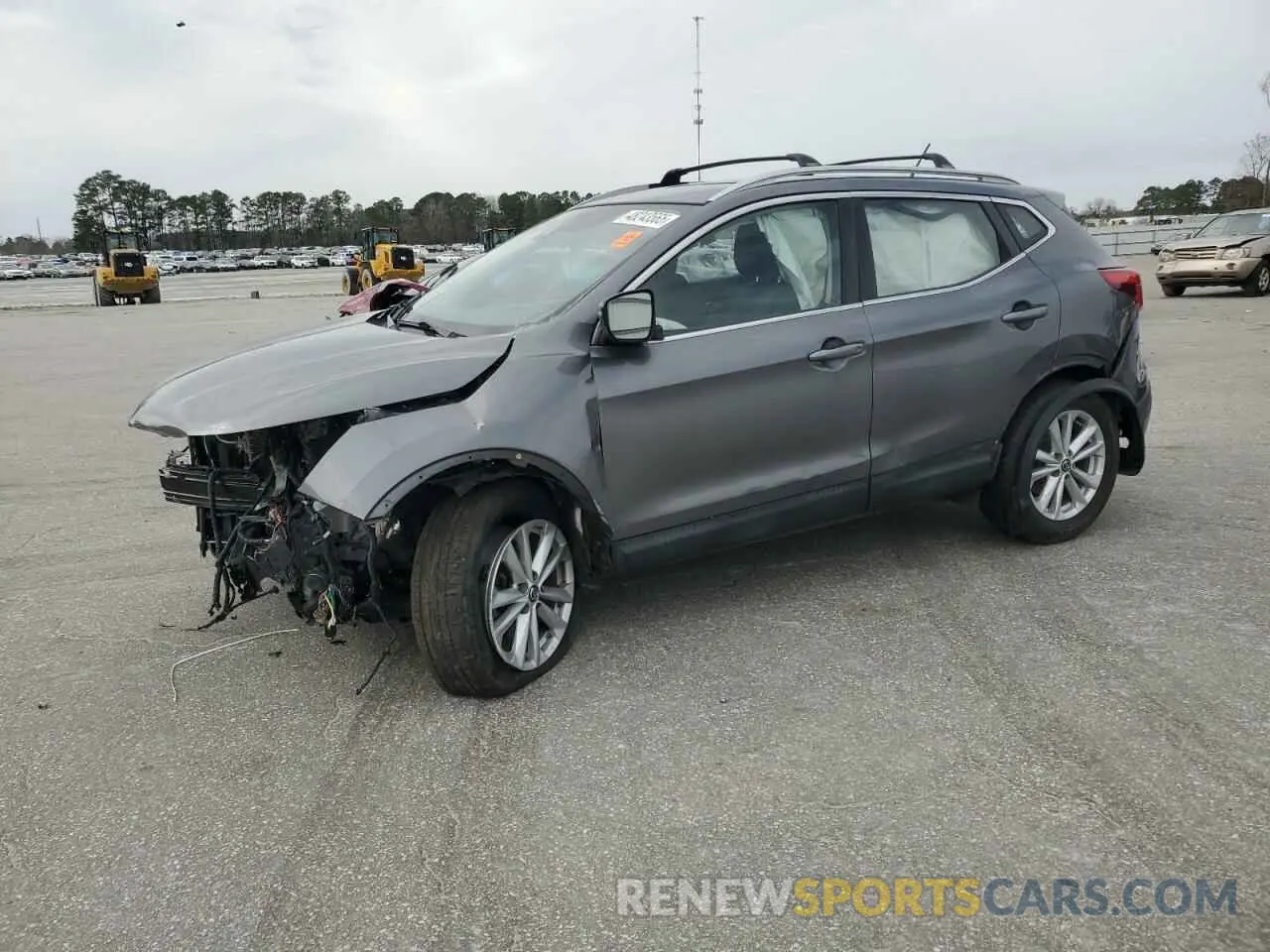 1 Photograph of a damaged car JN1BJ1CP6KW216412 NISSAN ROGUE 2019