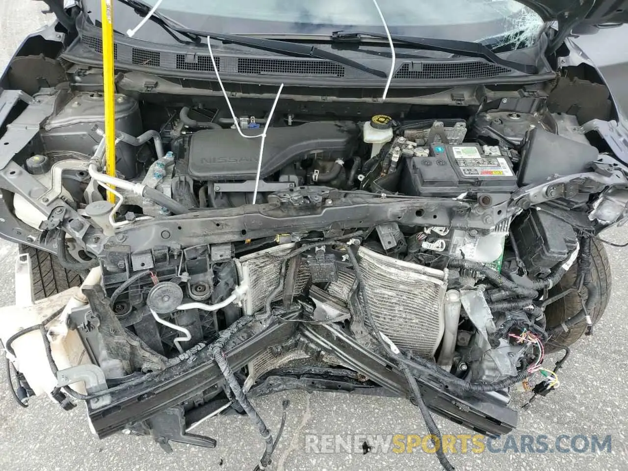 13 Photograph of a damaged car JN1BJ1CP6KW216412 NISSAN ROGUE 2019