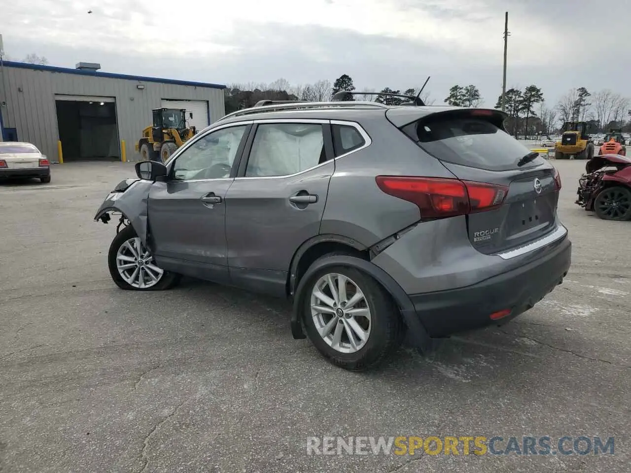 2 Photograph of a damaged car JN1BJ1CP6KW216412 NISSAN ROGUE 2019