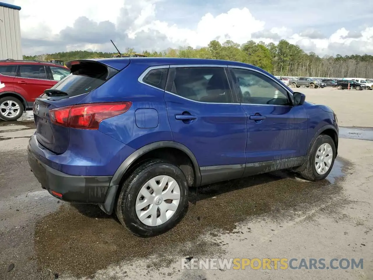 3 Photograph of a damaged car JN1BJ1CP6KW238183 NISSAN ROGUE 2019