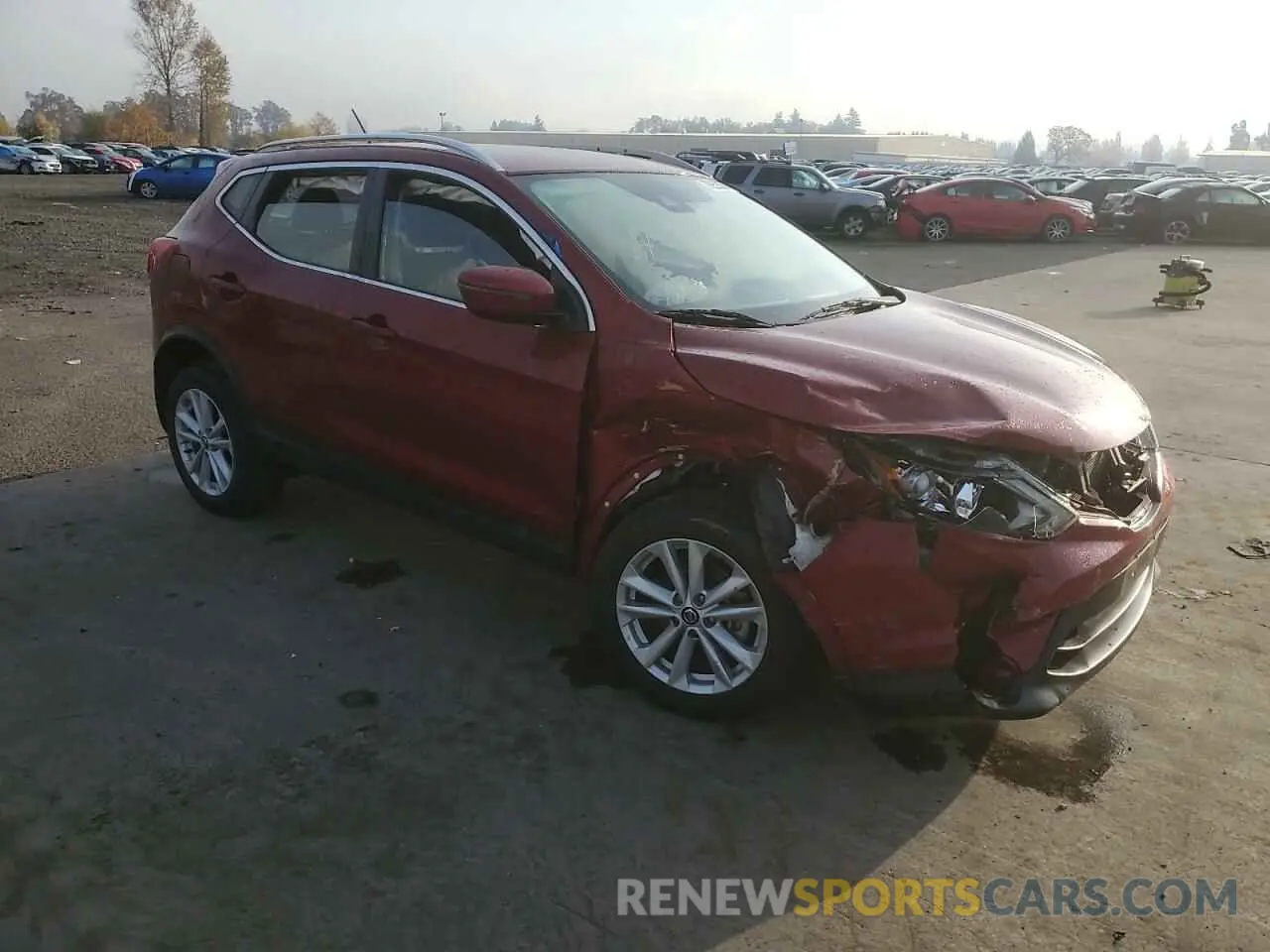 4 Photograph of a damaged car JN1BJ1CP6KW242119 NISSAN ROGUE 2019