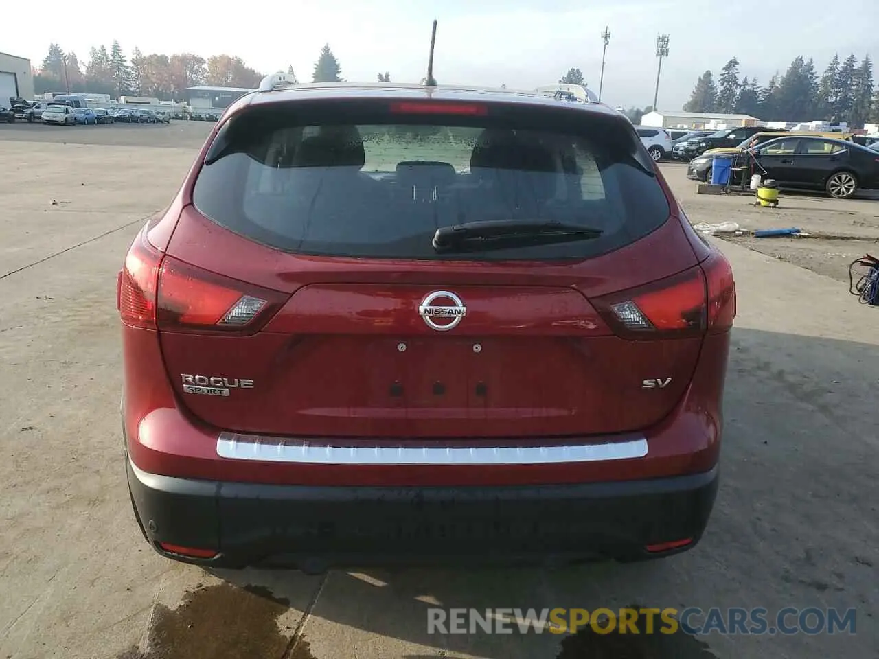 6 Photograph of a damaged car JN1BJ1CP6KW242119 NISSAN ROGUE 2019