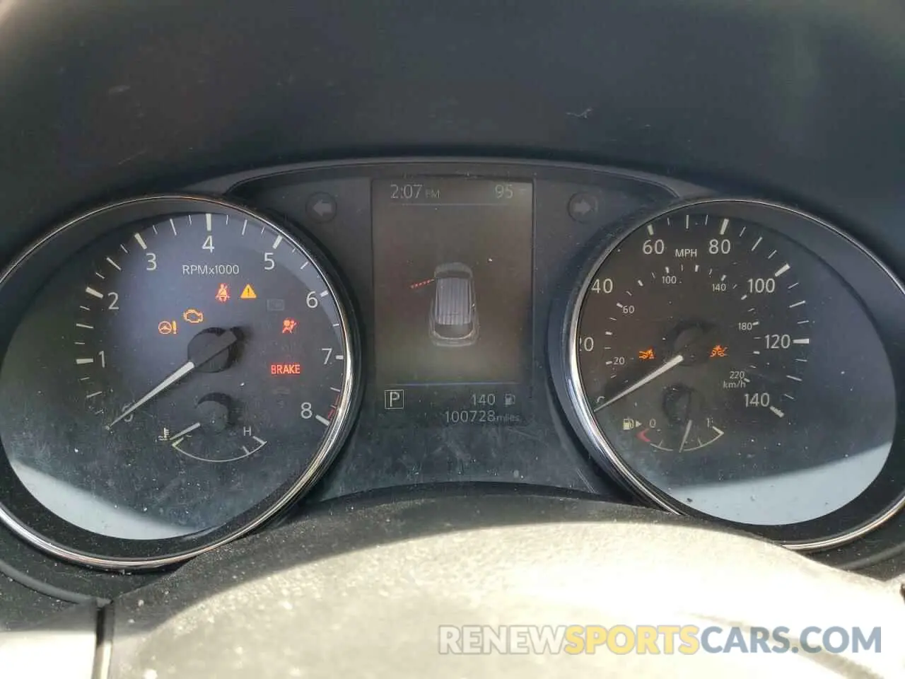 9 Photograph of a damaged car JN1BJ1CP6KW529184 NISSAN ROGUE 2019