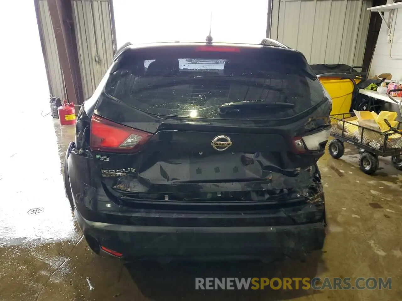 6 Photograph of a damaged car JN1BJ1CP7KW221649 NISSAN ROGUE 2019