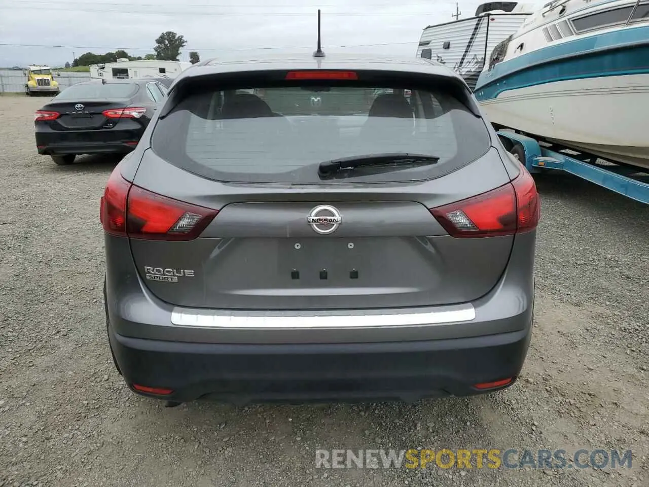 6 Photograph of a damaged car JN1BJ1CP7KW529176 NISSAN ROGUE 2019