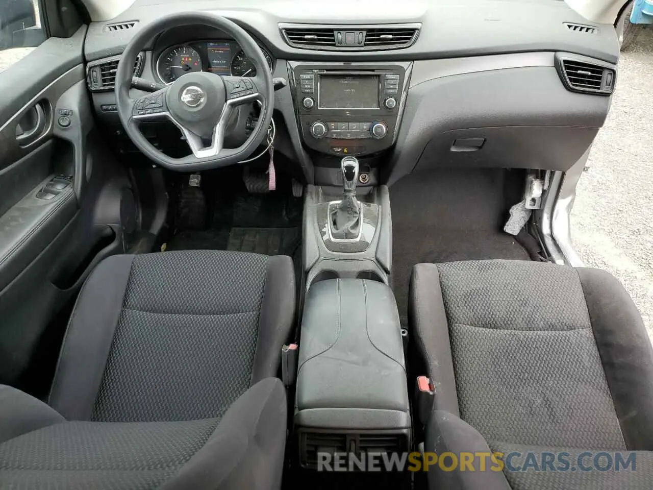 8 Photograph of a damaged car JN1BJ1CP7KW529176 NISSAN ROGUE 2019