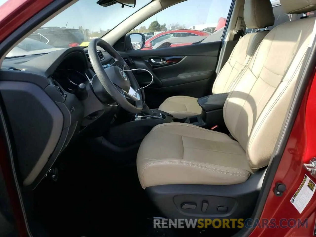 7 Photograph of a damaged car JN1BJ1CP8KW230554 NISSAN ROGUE 2019