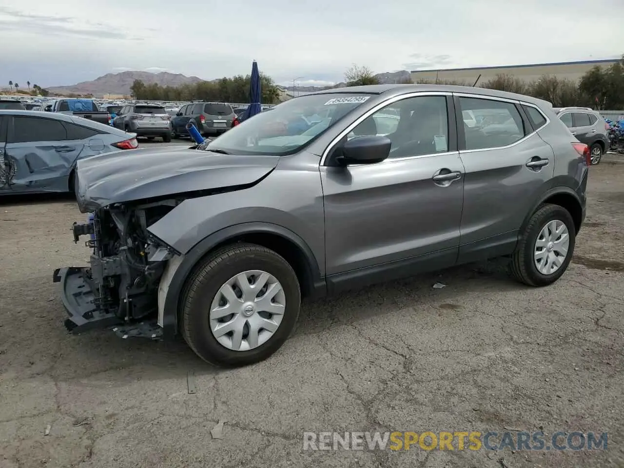 1 Photograph of a damaged car JN1BJ1CP8KW241263 NISSAN ROGUE 2019