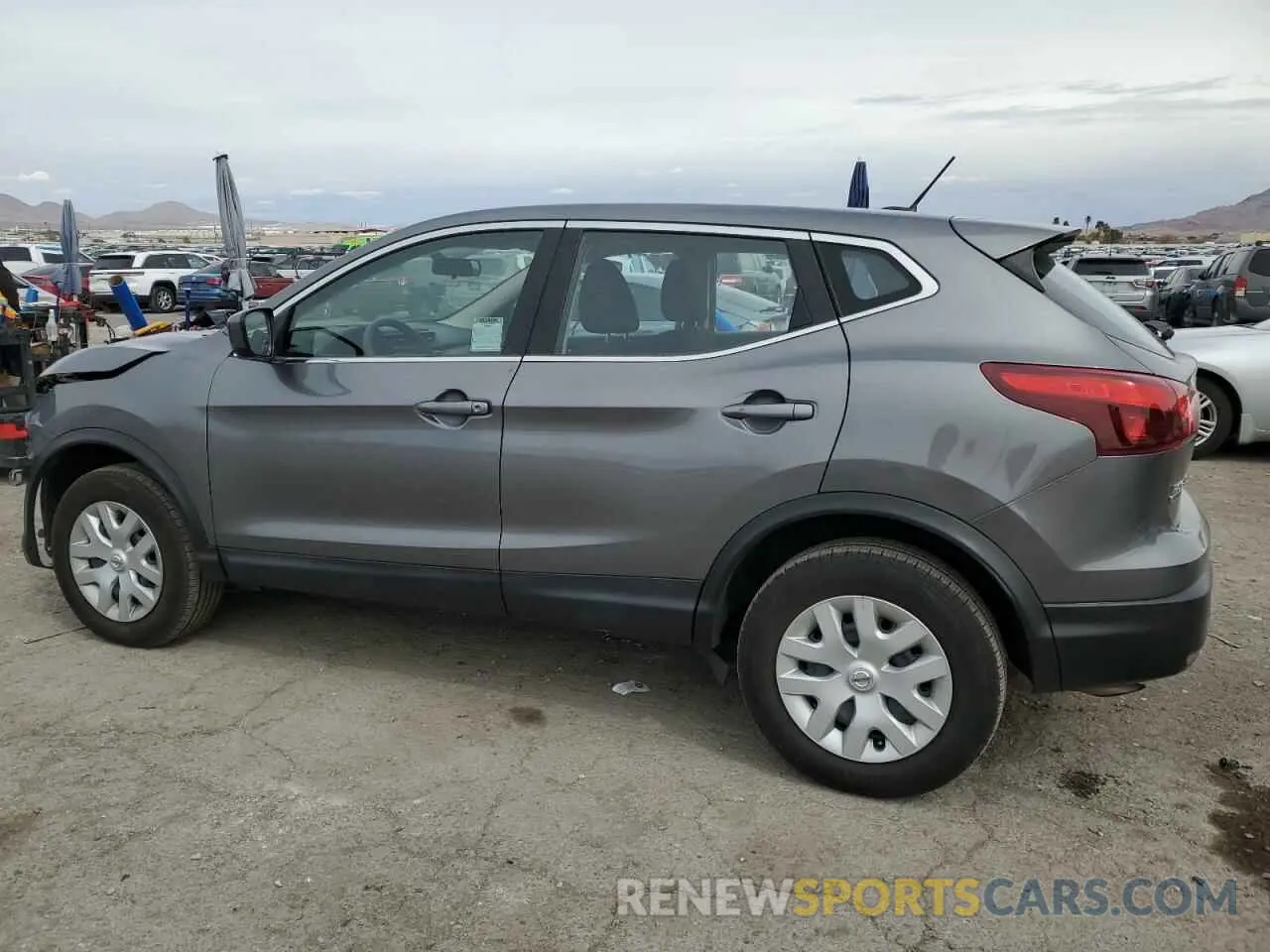 2 Photograph of a damaged car JN1BJ1CP8KW241263 NISSAN ROGUE 2019