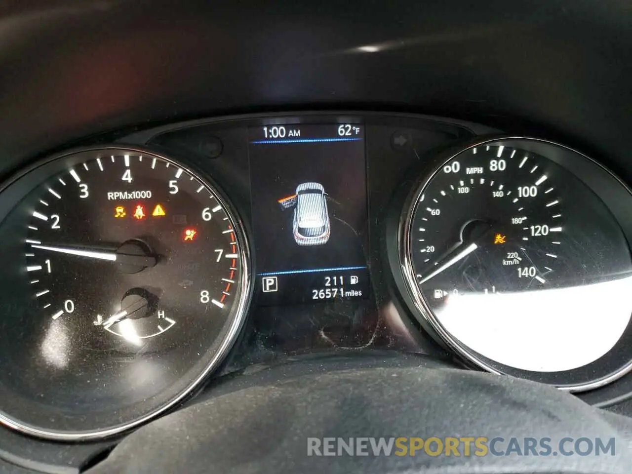 9 Photograph of a damaged car JN1BJ1CP8KW243062 NISSAN ROGUE 2019