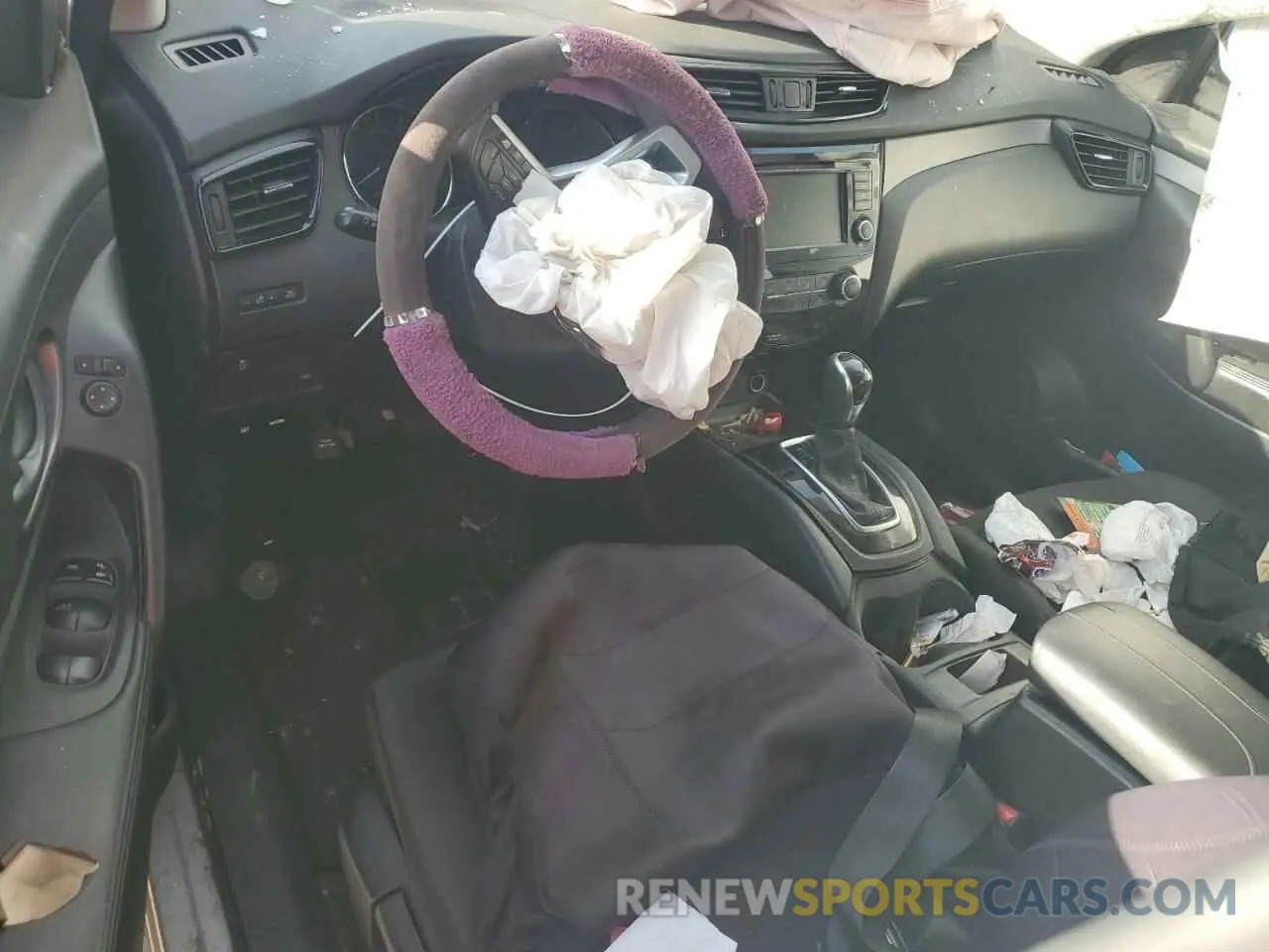 8 Photograph of a damaged car JN1BJ1CP8KW529610 NISSAN ROGUE 2019