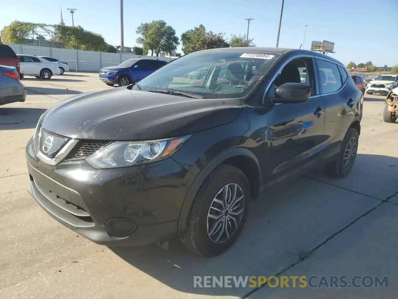 1 Photograph of a damaged car JN1BJ1CP9KW228831 NISSAN ROGUE 2019