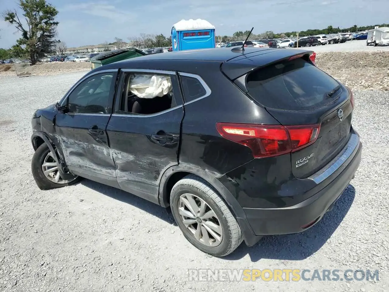 2 Photograph of a damaged car JN1BJ1CP9KW237173 NISSAN ROGUE 2019