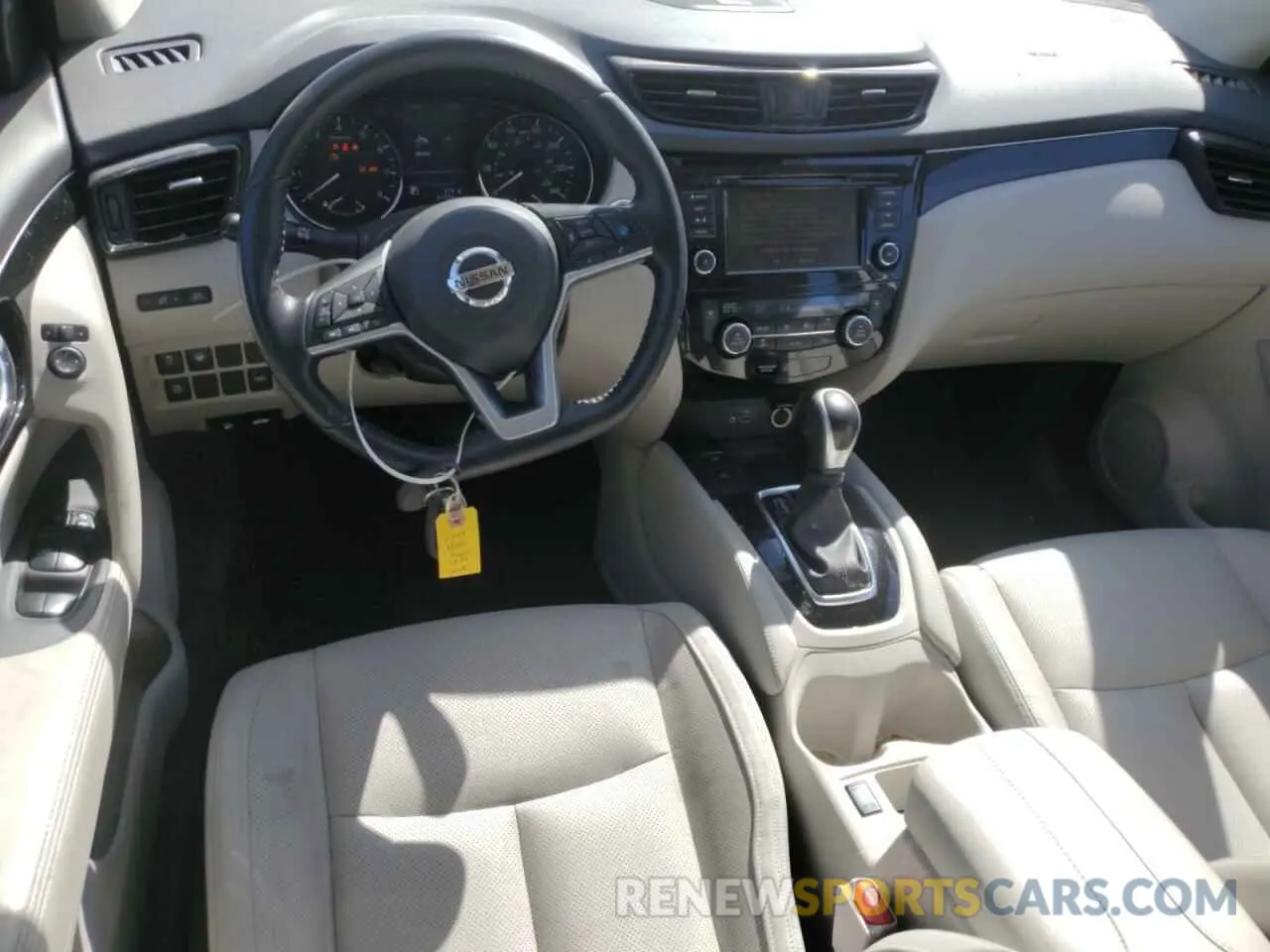 8 Photograph of a damaged car JN1BJ1CP9KW241739 NISSAN ROGUE 2019