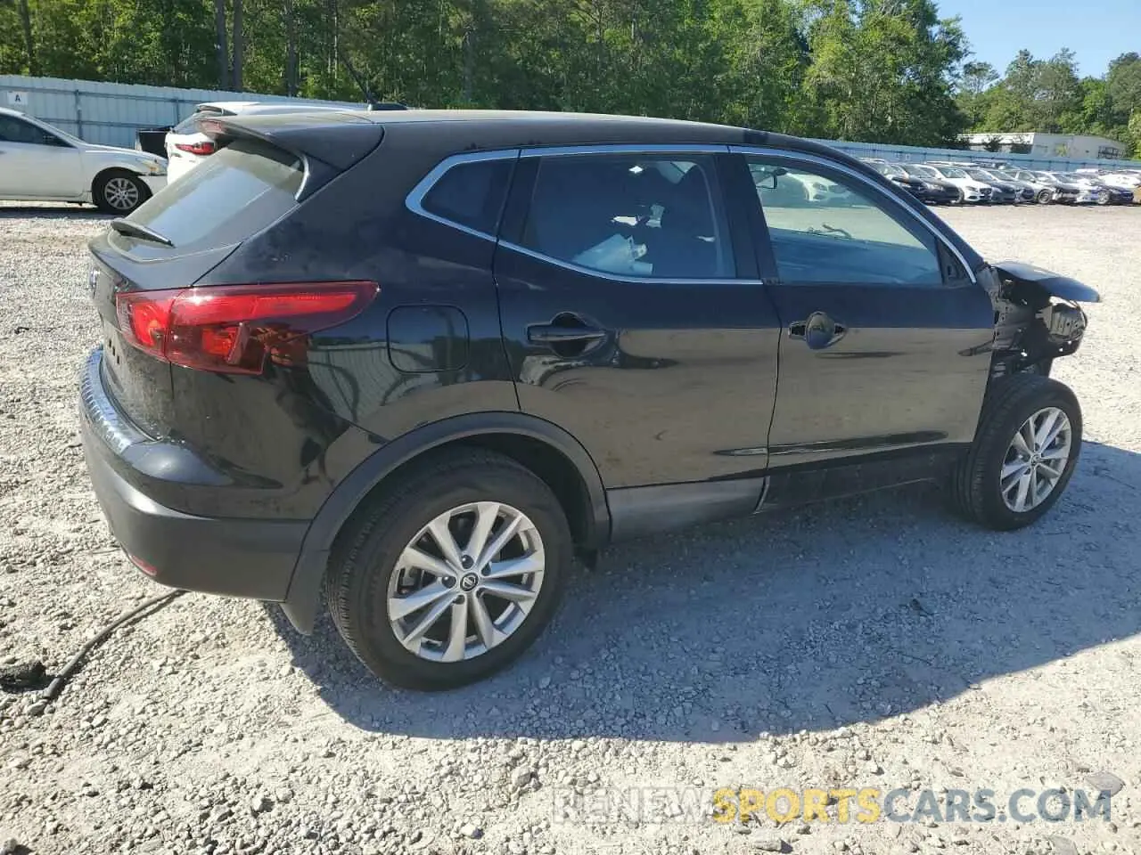 3 Photograph of a damaged car JN1BJ1CP9KW522536 NISSAN ROGUE 2019