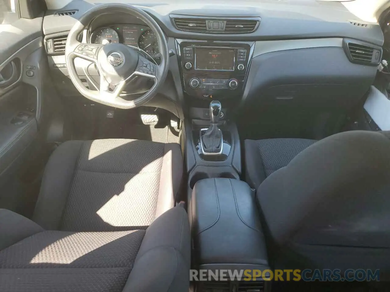 8 Photograph of a damaged car JN1BJ1CP9KW522536 NISSAN ROGUE 2019