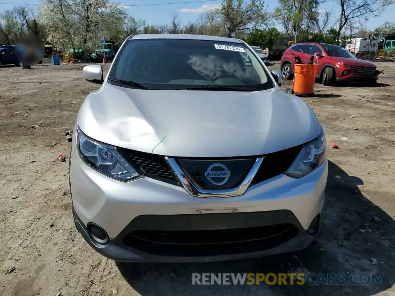 5 Photograph of a damaged car JN1BJ1CP9KW525727 NISSAN ROGUE 2019