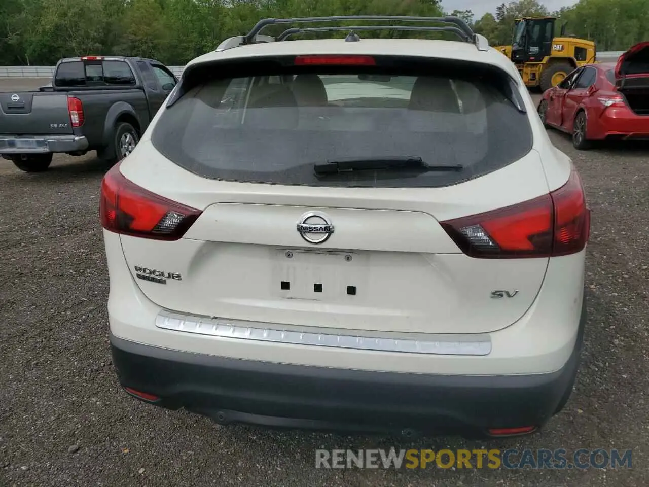 6 Photograph of a damaged car JN1BJ1CPXKW213545 NISSAN ROGUE 2019