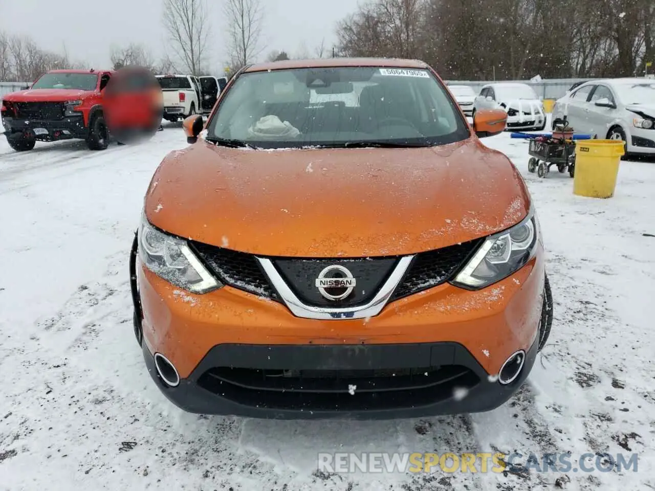 5 Photograph of a damaged car JN1BJ1CPXKW236873 NISSAN ROGUE 2019