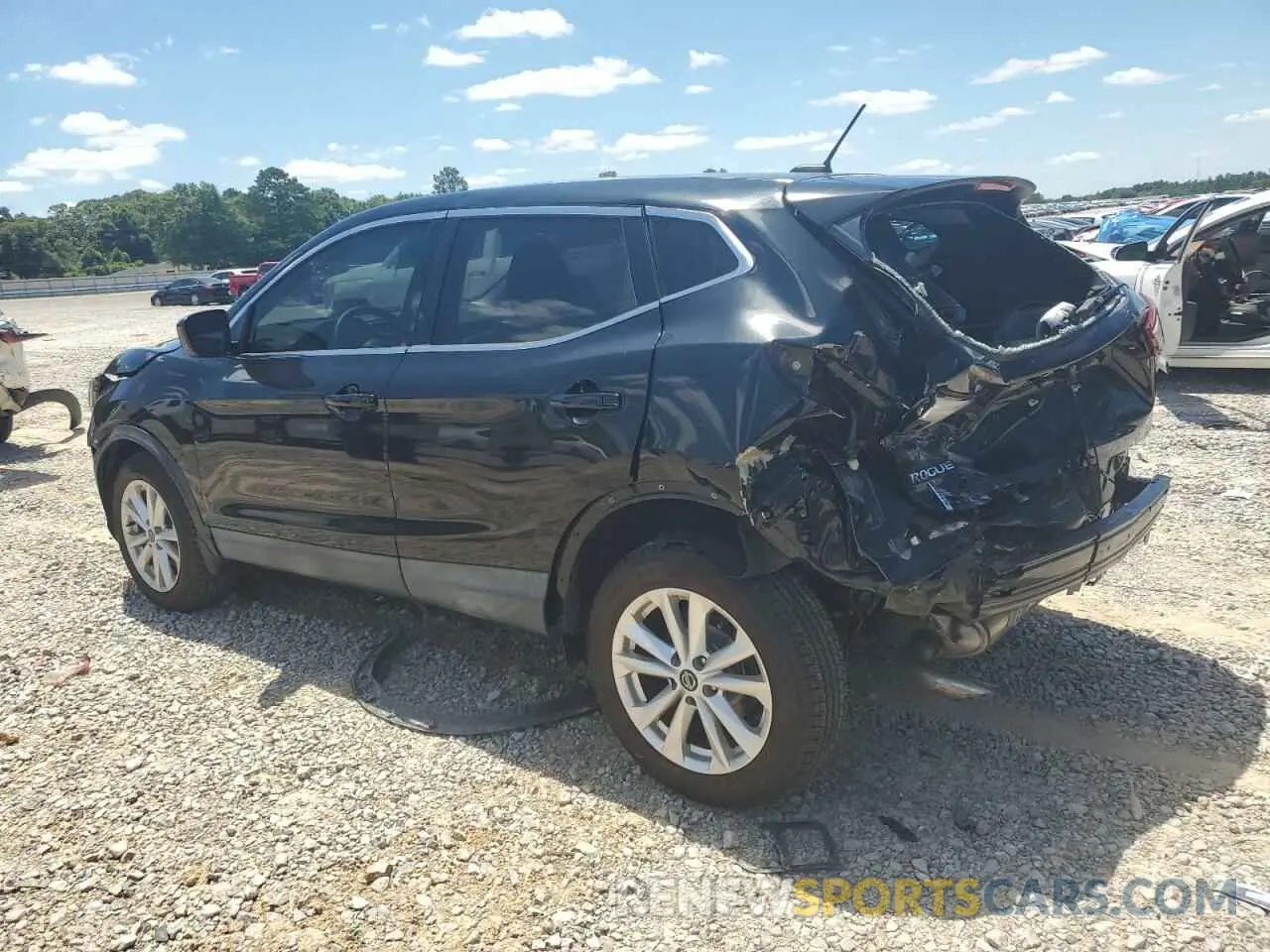 2 Photograph of a damaged car JN1BJ1CPXKW241295 NISSAN ROGUE 2019
