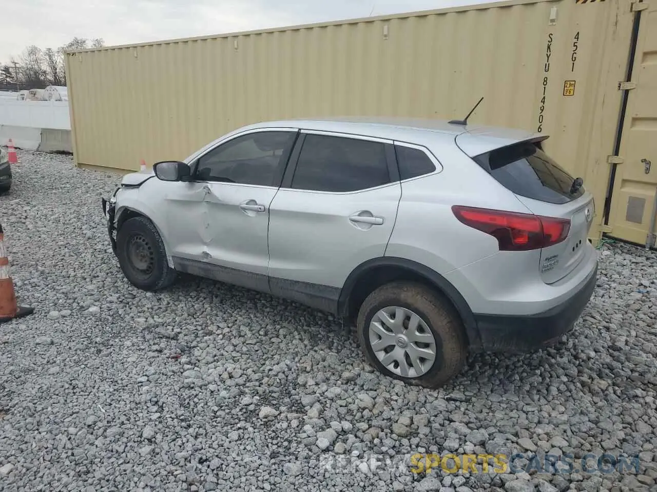 2 Photograph of a damaged car JN1BJ1CPXKW520388 NISSAN ROGUE 2019