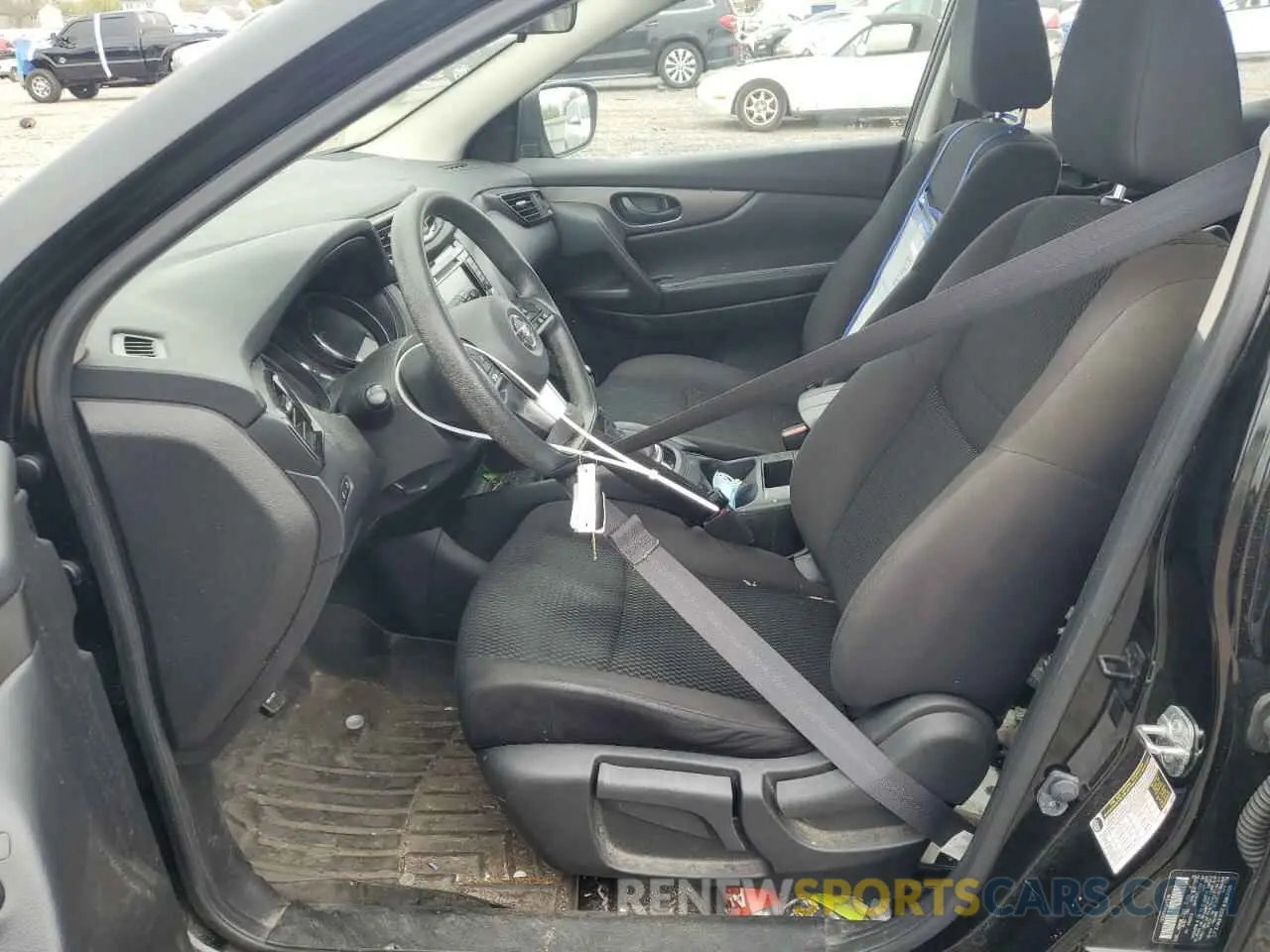 7 Photograph of a damaged car JN1BJ1CR0KW312215 NISSAN ROGUE 2019